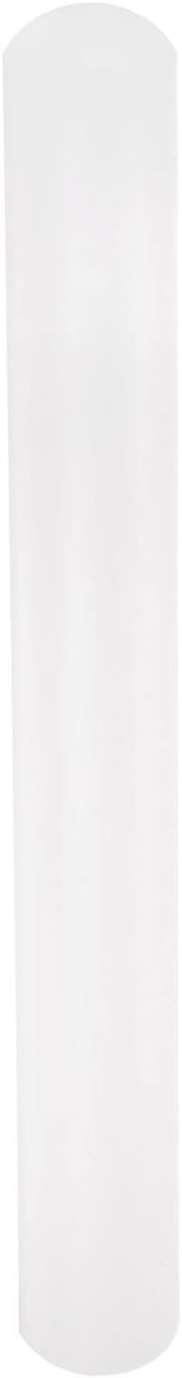HARFINGTON Fondant Rolling Pin 12 Inch x 1.38 Inch PP Plastic Non-Stick Fondant Roller Dough Roller Kitchen Decorating Tools for Fondant Cookie Pastry Pizza Clay Dough