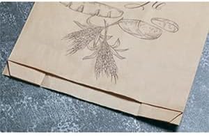 100pcs Bread Bags for Homemade Bread, 13.8 X 9.5 Inch Large Paper Loaf Bags for Bun Loaves, Eco Friendly Toast Packaging Storage Loaf Bags for Home Kitchen Bakery
