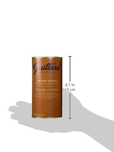 Grand cacao Guittard Drinking Chocolate, 10 oz (Pack of 2)