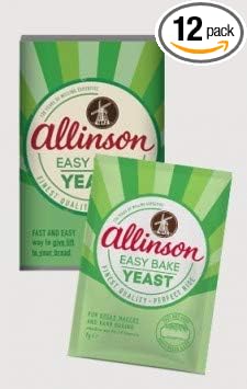 Buy Whole Foods Allinson Easy Bake Yeast 6x7g Sachets (12x42g)