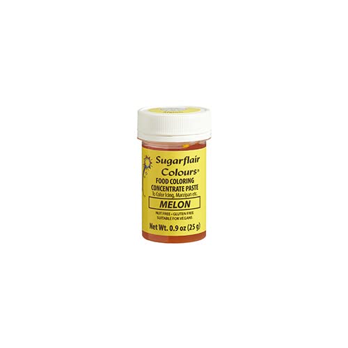 Sugarflair Food Coloring Concentrate Paste, 25 Grams Melon
