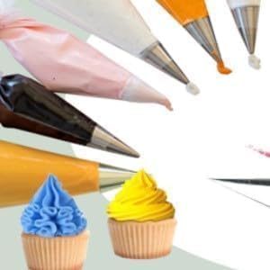 7Pcs Icing Piping Nozzles, Stainless Steel Russian Ruffle Icing Piping Tips Bobbi Skirt Piping Nozzles, DIY Pastry Fondant Cake Icing Piping Nozzles Decoration Tips Baking Tool
