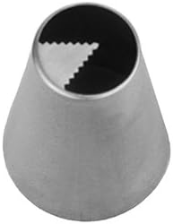 Russian Nozzle Piping Tip Stainless Steel by Chef Collection (1, O23)