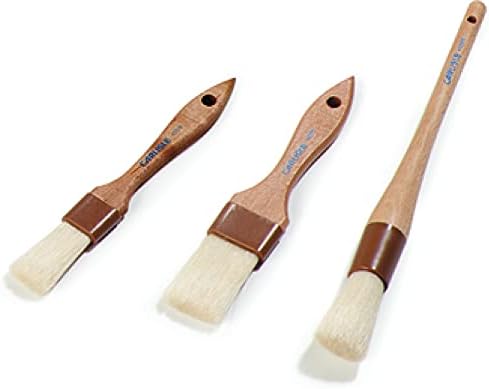 SPARTA Kitchen Basting Brush – 4037400 Basting Brush for Cooking Flat Boar Bristle Brush, Hardwood Handle for Kitchens, Restaurants, Catering, High Heat Food Prep, 2in, Pack of 12