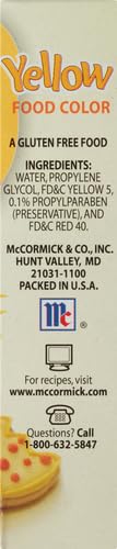 McCormick Yellow Food Color, 1 fl oz