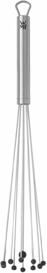 WMF Profi Plus Mixing Flash Reducing Ring 32 cm, Silicone Balls, Cromargan Stainless Steel, Partially Matted, Heat Resistant Silicone, Whisk