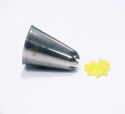 JEM Small Curved Star Savoy Piping Nozzle no. 1J