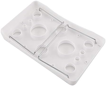 Piping bag shelf Decorating bag rack Cake decorating frosting bag rack Stainless steel feet Cake tools DIY baking 12 cavity cream bag rack (2 Packs)