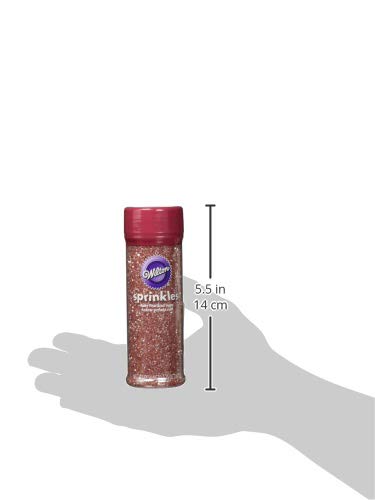 Wilton Pearilized Sugar Food Decorative, Ruby,Red (Pack of 2)