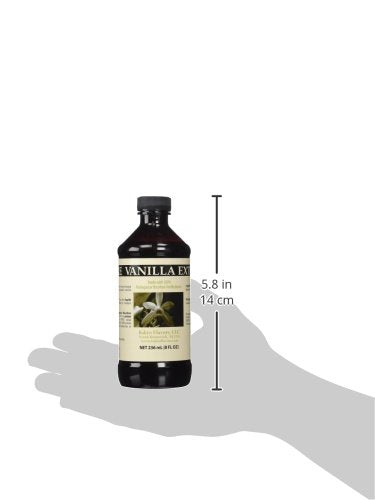 Bakto Flavors Pure Madagascar Vanilla Extract, 8 Ounces