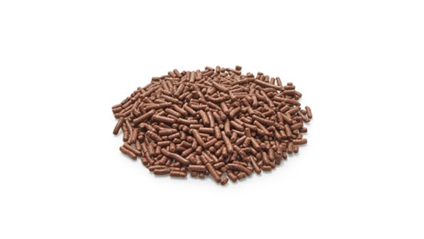 Yupik Oblong Chocolate Flavored Sprinkles, 2.2 lb (35.2 oz) Pack of 6, Low Sugar, Cholesterol-Free, Sodium-Free, Kosher, For Baking and Decorating Ice Cream, Cakes, Cookies, Cupcakes, and Donuts