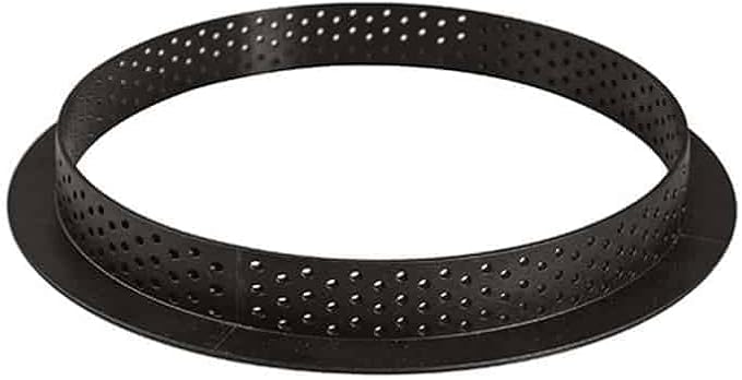 Silikomart "Tarte Ring 190" Heat-Resistant Perforated Plastic Cutting Ring 7.48 Inch Diameter (1 Each)