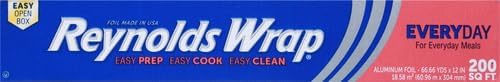 Reynolds Aluminum Foil, 200 Square Feet | Pack of 2