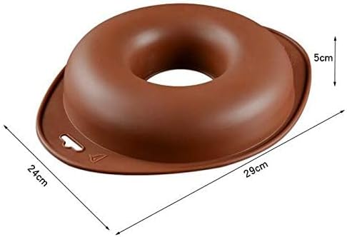 10 inch Silicone Ring Donut Circle Cake Baking Bake Pan