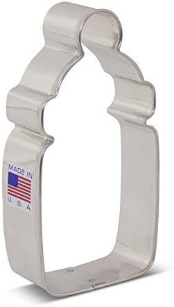 Ann Clark Baby Bottle Cookie Cutter, 4" Made in USA
