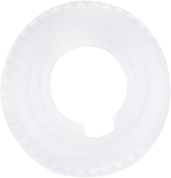 Restaurantware-Pastry Tek Piping Bag Coupler, 1 Standard Frosting Coupler - Reusable, 2-Piece Design, White Plastic Cake Decorating Coupler, Durable, Securely Fastens Pastry Tips