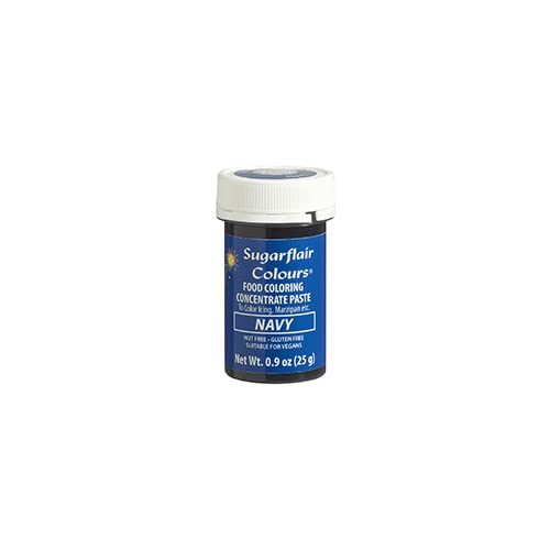 Sugarflair Food Coloring Concentrate Paste, 25 Grams Navy