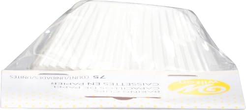 Wilton White Standard 75 Baking Cups, Single Pack