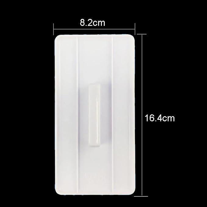 2 Pieces Plastic Cake Smoother Tool Scraper with Handle Cake Icing Trowel Fondant Icing Smoother Polisher Cake Icing Smoother Cake Surface Smoother for Cakes Decorating, White