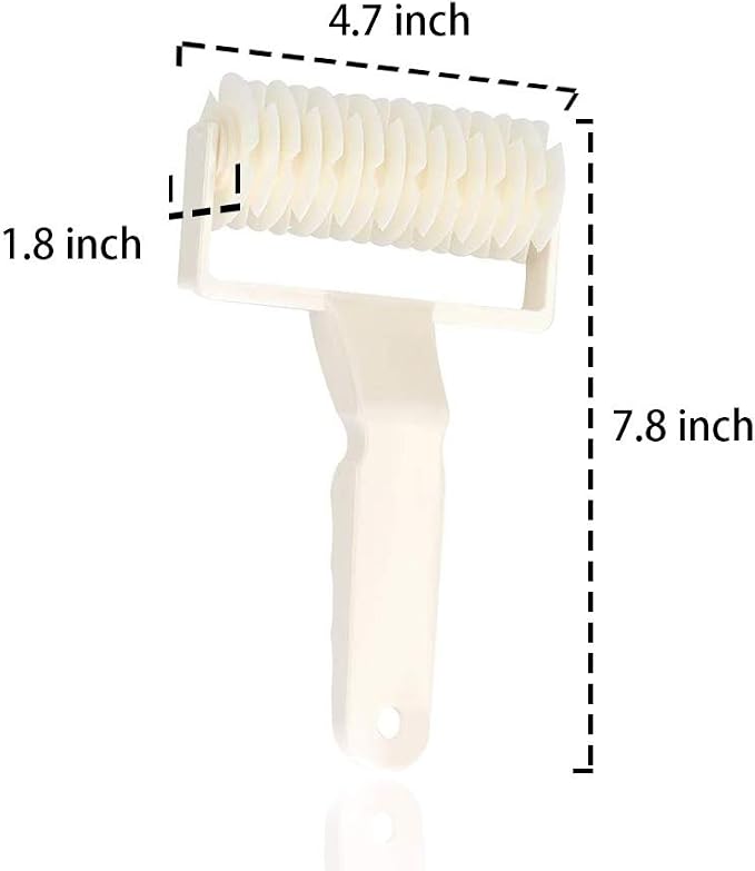 ReNext Dought Cookie Pie Pizza Bread Pastry Lattice Roller Cutter | Craft Tool, DIY Baking Tool