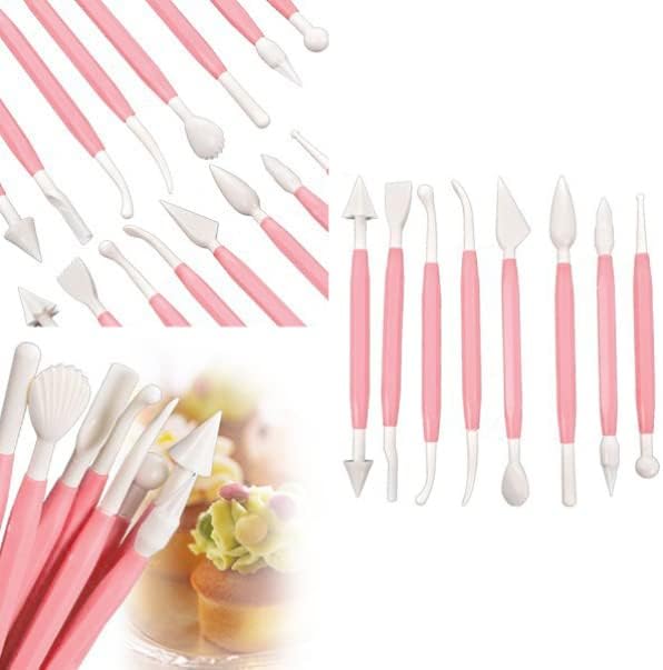 CALLARON 8-piece Cake Decorating Tools Food-grade Pvc Sugar Cookie Embellishing Kit Decorating Pen