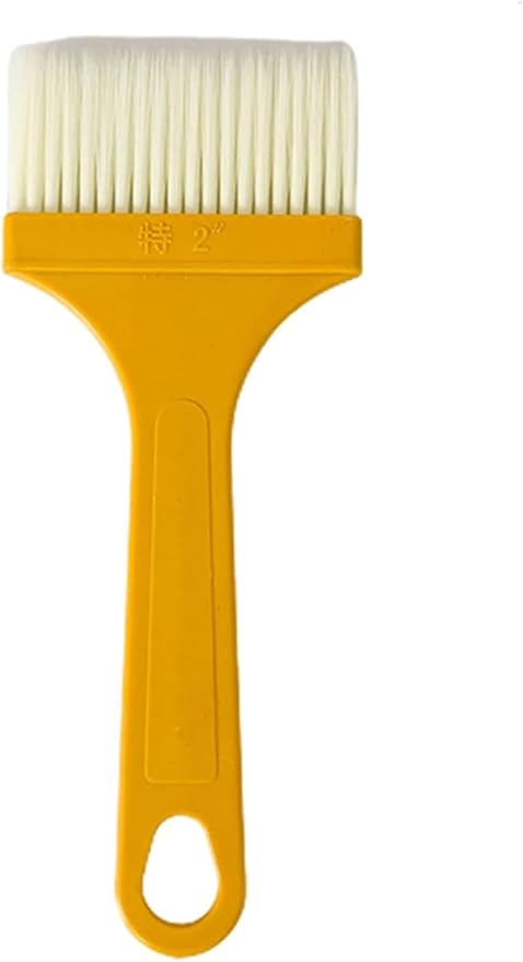 1 Pc Plastic Basting Pastry Brush Spread Oil Butter Sauce Marinades for BBQ Grill Baking Kitchen Cooking, Baste Pastries Cakes Meat Sausages Desserts, Outdoor Cooking Tools, Dishwasher Safe (C)