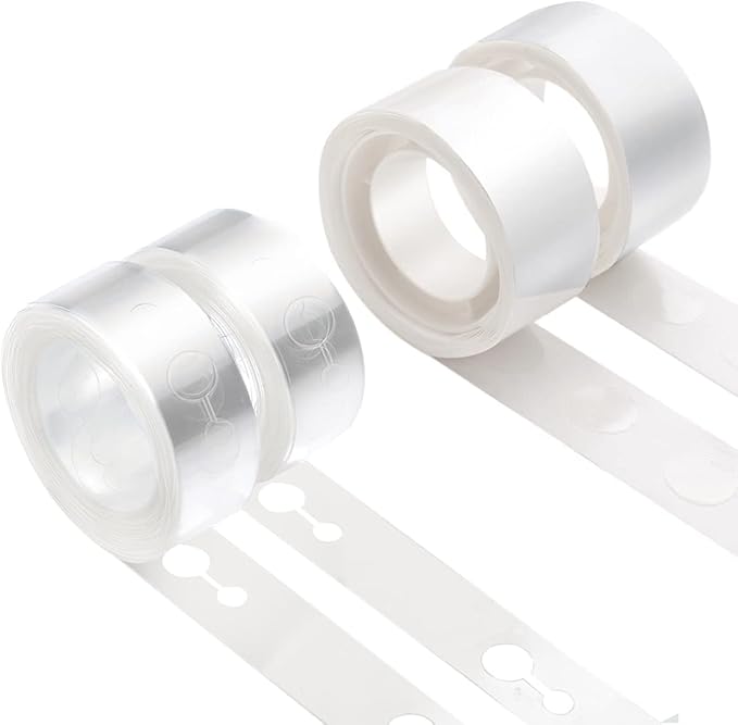 Balloon Arch Decorating Kit - 2 Rolls Tape Strips for Garlands, Party and Wedding Decorations