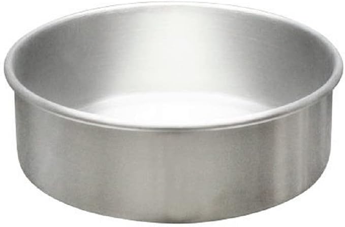 TrueCraftware- 6" X 2" Aluminum Round Layer Cake Baking Pan 1.0MM- Bakeware for Cake Pizza Layer Cake Pans Easy Releasing Cake Baking Round Pans Tin Cheesecake Mold for Home Kitchen Restaurants