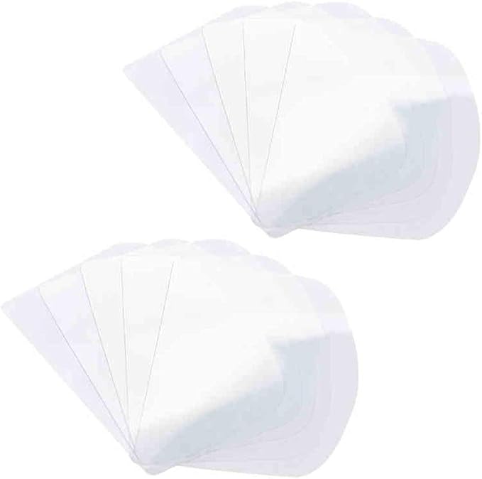 10 Pieces Flexible Plastic Cake Scraper Smoother Transparent Cream Scraper Spatula Cake Smoother Icing Smoother Pastry Spatula Scraper for DIY Kitchen Bakery Baking Cake Decorating Supplies