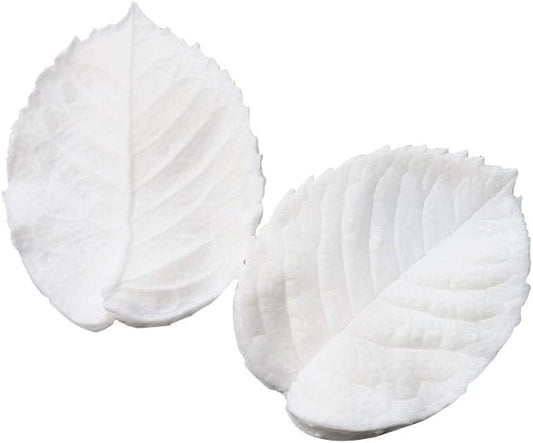 KALAIEN Leaf Petal Veiner Gum Paste Mold Sugar Craft Tools Rose Flower Leaf Vein Double Veiners Mold