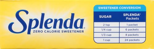 SPLENDA Zero Calorie Sweetener, 100 Count (Pack of 2)