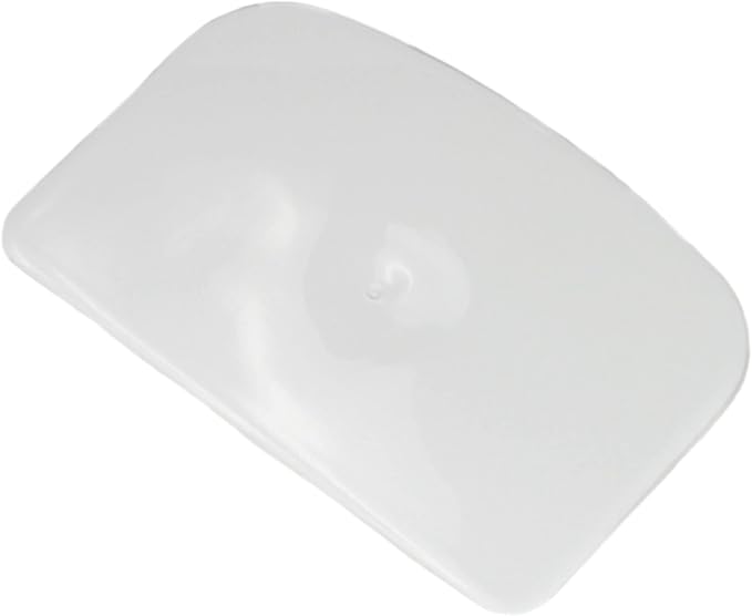 Chef Craft Classic Plastic Dough Scraper, 6 Inch, White, One Size