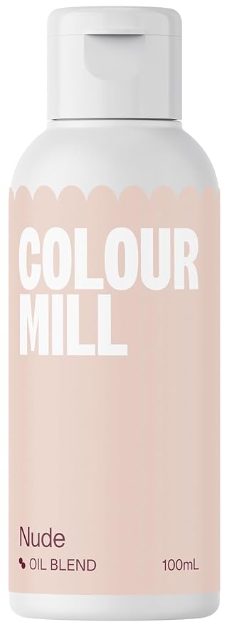Colour Mill Oil-Based Food Coloring, 100 Milliliters (Nude)