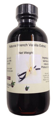 OliveNation French Vanilla Flavoring Extract, Deep Rich Flavoring for Baked Goods, Cakes, Frosting, Fillings, PG Free, Non-GMO, Gluten Free, Kosher, Vegan - 8 ounces