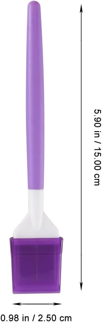FRCOLOR 3pcs Cake Engraving Pen and Sugar Stir Needle Set, Purple Fondant Modeling Tools for DIY Cake and Cookie Decoration, Home Baking Sculpting Kit