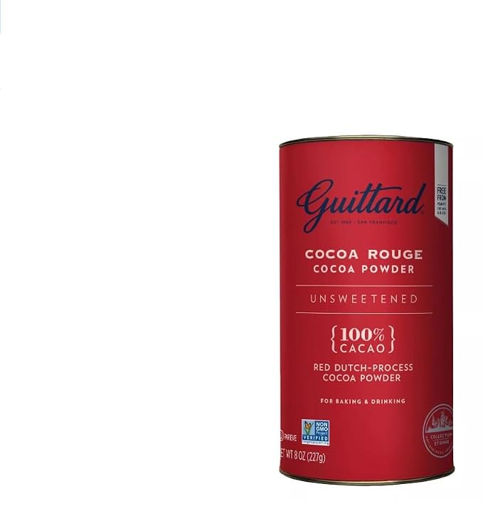 Guittard Red-Dutch Cocoa Powder Variety Set - For Baking & Drinking - Rouge & Grand