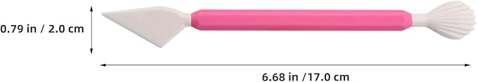 Cabilock 18pcs Fondant Modeling Set Cake Decorating Tools Polymer Clay Sculpting Tools Baking Sculpting Kit for Sugarcraft and Cookie Decoration