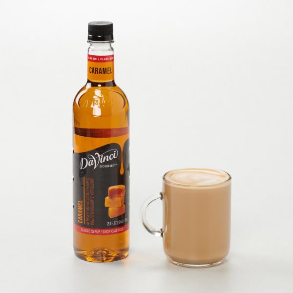 DaVinci Gourmet Classic Caramel Syrup, 25.4 Fluid Ounces (Pack of 1)