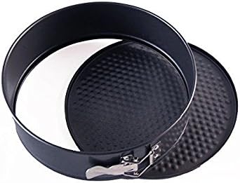 7 inch,8 inch,9.5 inch, circular Springform interlocking and leak-proof seal carbon Cake Pan