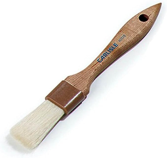 SPARTA Kitchen Basting Brush – 4037200 Basting Brush for Cooking Flat Boar Bristle Brush, Hardwood Handle for Kitchens, Restaurants, Catering, High Heat Food Prep, 1in