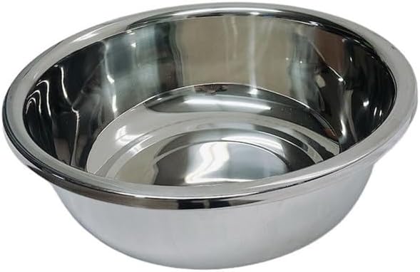 15" Stainless Steel Basin Mixing Bowl for Food Storage, Serving,Salad,Food Prep