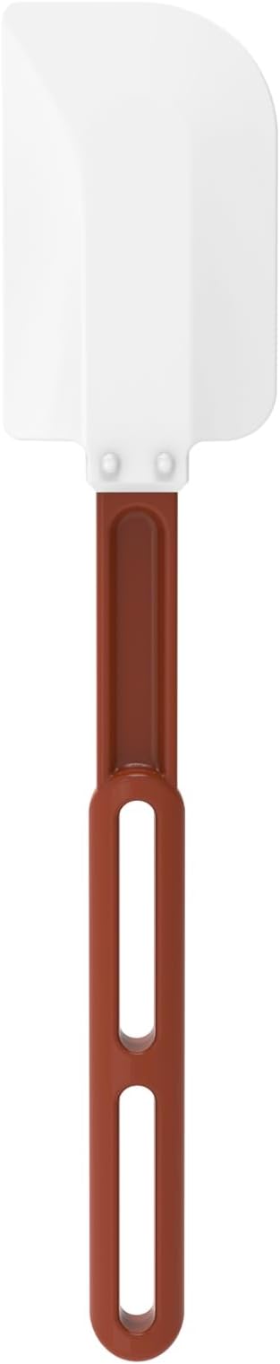 High Heat Resistant Silicone Spatulas, 13-1/2" Commercial Spatula 500°F Heat-Resistant Heavy Duty Spatula Non-Stick Scraper, Ideal for Baking/Cooking/Mixing, Commercial Dishwasher Safe