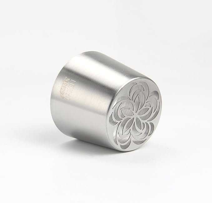 1 Piece Stainless Steel Extra Large Spiral Swirl Flowers Icing Tip,Pastry Frosting Piping Nozzle, Marshmallow Bouquet Icing Tips, Cake Decorating Piping Tip,Baking Tools for Cookies Cupcake Decoration