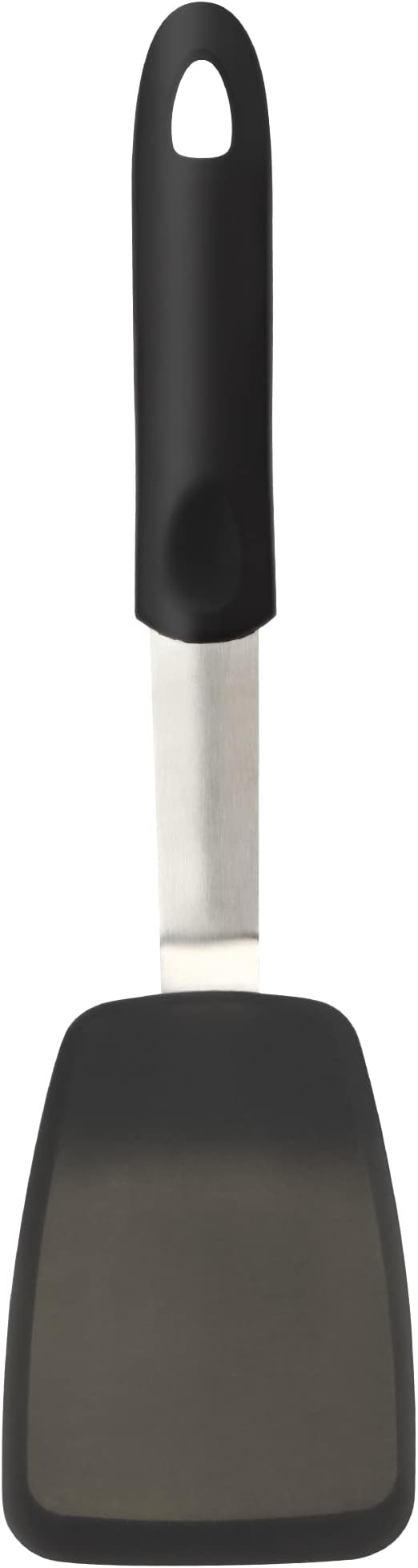 Small Silicone Spatula Turner,BPA-Free Non Scratch Cookware Safe Cooking | Mepple 600°F Heat Resistant Rubber Non-Stick Spatula for Eggs,Burgers,Crepes,Fish Flipping,Steak and More
