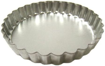 Tart Pan with Removable Bottom - 4.75 Inch Diameter