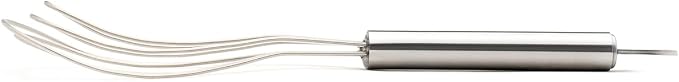 Cuisipro 10-Inch Silicone Flat Whisk, Frosted