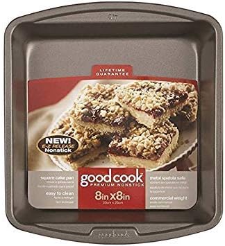 Pan Cake Square Nonstick 8x8in