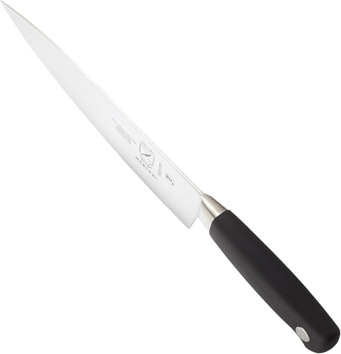 Mercer Culinary M21078 Genesis 8-Inch Short Bolster Chef's Knife,Black