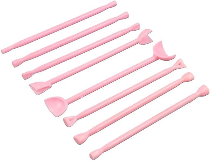 16 Pcs Fondant Cake Carving Tools Set Eye Mold Tools Kit Sugarcraft Plastic Fondant Tools Useful Carving Shaping Modeling Mold Kitchen Tools
