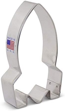 Ann Clark Space Rocket Cookie Cutter, 4-1/8" Made in USA